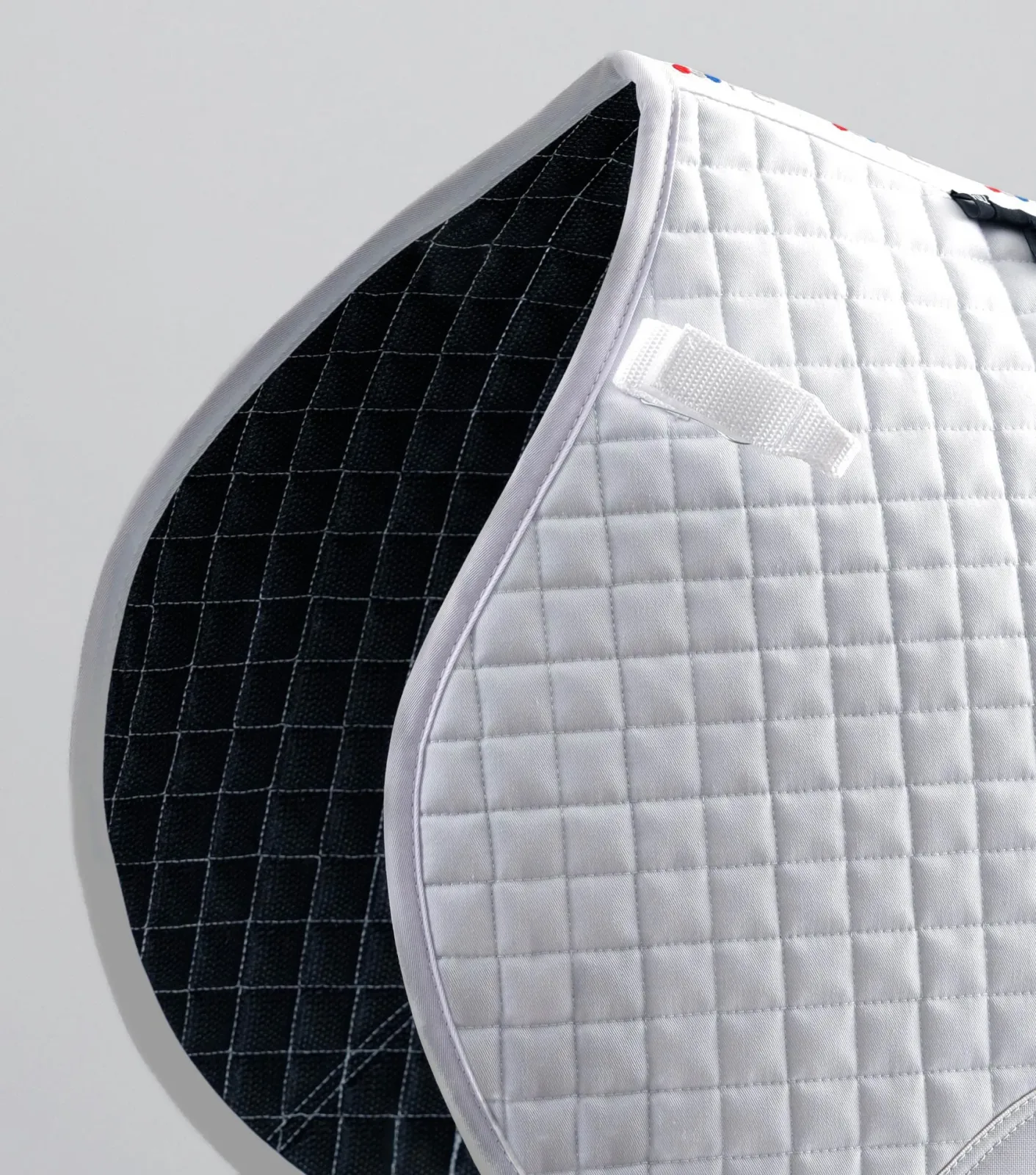Close Contact Cotton GP/Jump Saddle Pad White - Image 2