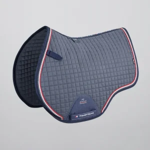 Close Contact European Cotton Saddle Pad - GP/Jump Square Grey