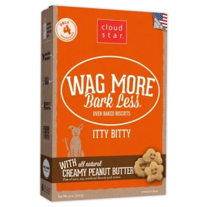 Cloud Star Itty Bitty Buddy Biscuits Peanut Butter Dog Treats