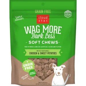 CLOUD STAR / WHITEBRIDGE PET GRAIN FREE SOFT CHEWY CHICKEN SWEET POTATO USA - 5OZ Stainless steel N/A 3 X 1 X 2 inches