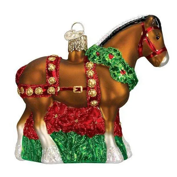Clydesdale 3.5in Ornament