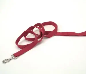 Coastal New Earth Soy Soy Dog Leash Cranberry 5/8 In X 6 Ft