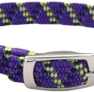 Coastal Pet Elastacat Reflective Safety Collar with Charm Purple