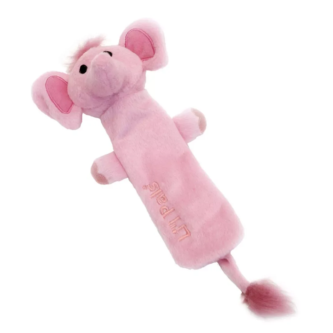Coastal Pet Li'l Pals Plush Crinkle Elephant Dog Toy 8.5 in