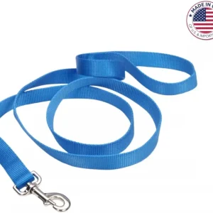 Coastal Pet Single-Ply Nylon Dog Leash Blue Lagoon