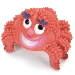 Coastal Rascals Latex Dog Toy Crab 3 In