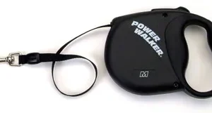 Coastal Retractable Dog Leash Black 16 Ft, Medium