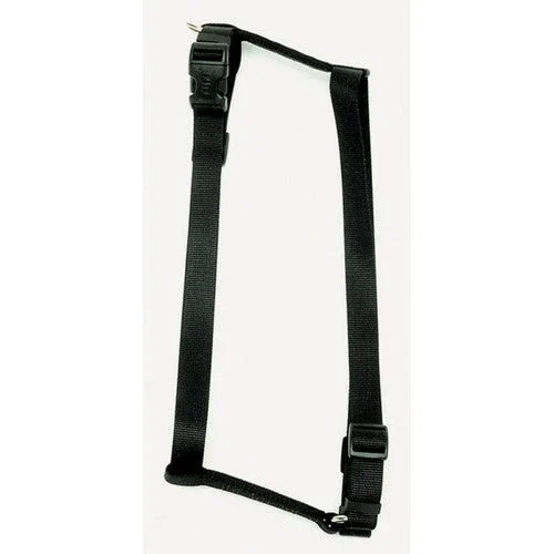Coastal Standard Adjustable Nylon Dog Harness Black XS 3/8in X 10-18in - Image 2