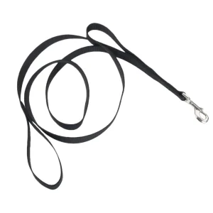 Coastal Style 904H 1" x 4' Heavy Weight Nylon Web Lead with Handle Black {L+b}764470