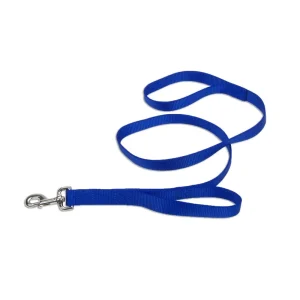 Coastal Style 906H 1" x 6' Heavy Weight Nylon Training Lead with Handle Blue {L+b}764481