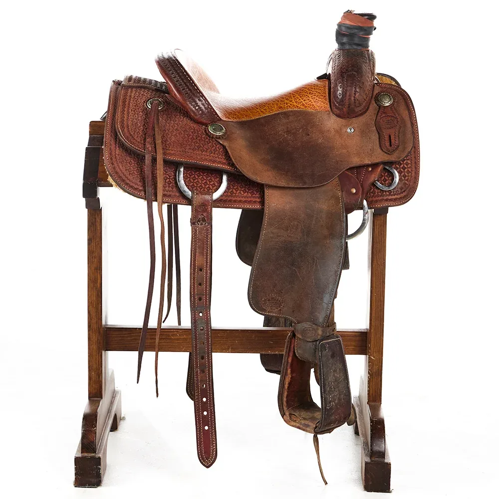 Coats Used 14in Team Roper with Elephant Seat - Image 2