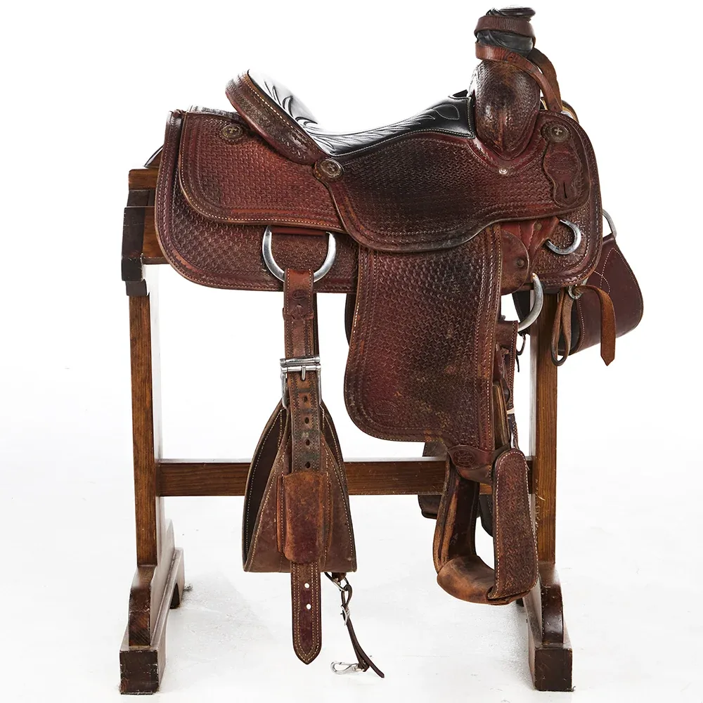 Coats Used 15in Fully Tooled Team Roper - Image 2