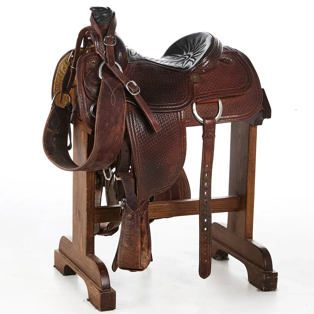 Coats Used 15in Fully Tooled Team Roper