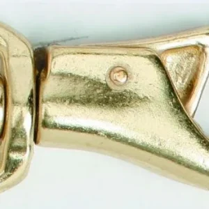 Colorado Saddle Brass Bull Snap 7/8 Brass