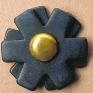 Colorado Saddlery 6 Point Square Blunt Rowel 1 Brn