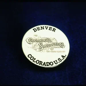 Colorado Saddlery Concha - Loop Back 1.625 Brn