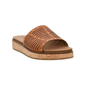 Corkys Footwear Women`s At Ease Cognac Studded Sandal