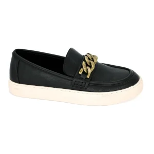 Corkys Footwear Women`s Chain Reaction Black Loafer