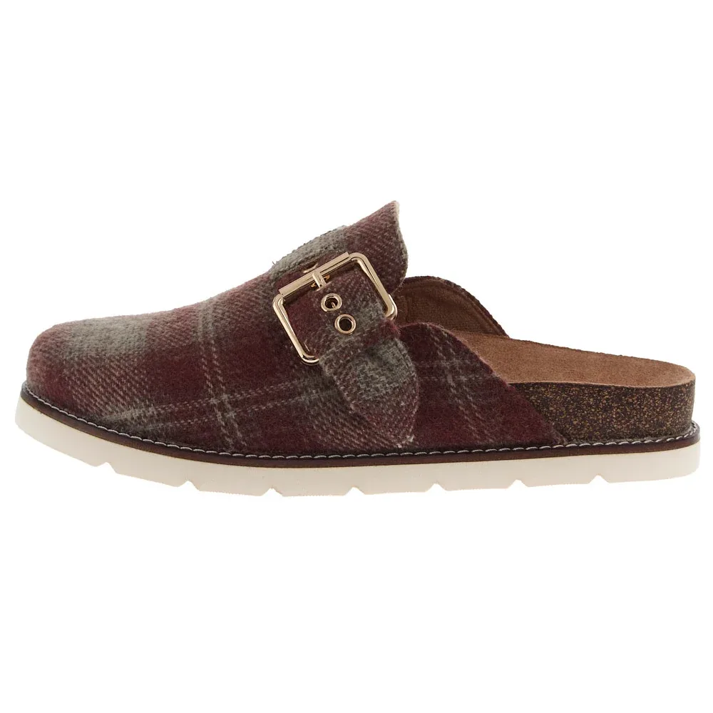 Corkys Footwear Women's Day Dream Rust Plaid Slip On - Image 2