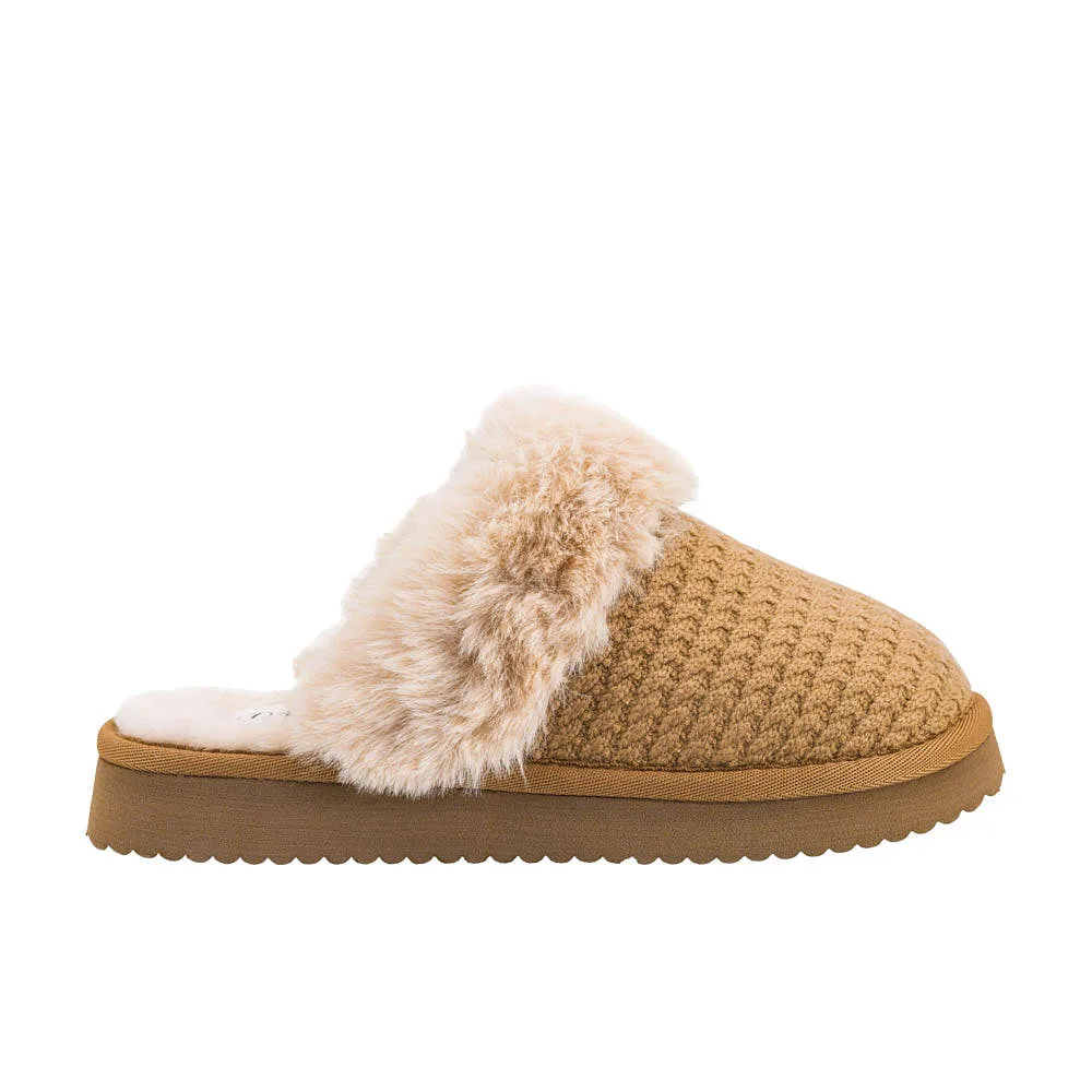 Corkys Footwear Women's Let's Order In Camel Slipper - Image 2