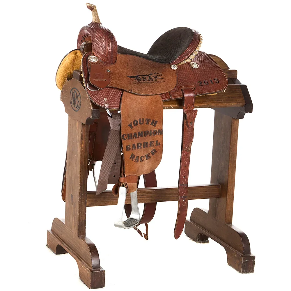 Corriente Used 14in BRAT Trophy Barrel Saddle