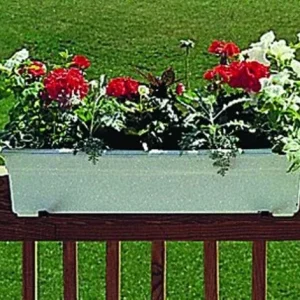 Countryside Flowerbox 18 Inch White
