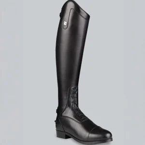 Courbette Leather Field Tall Riding Boots Black