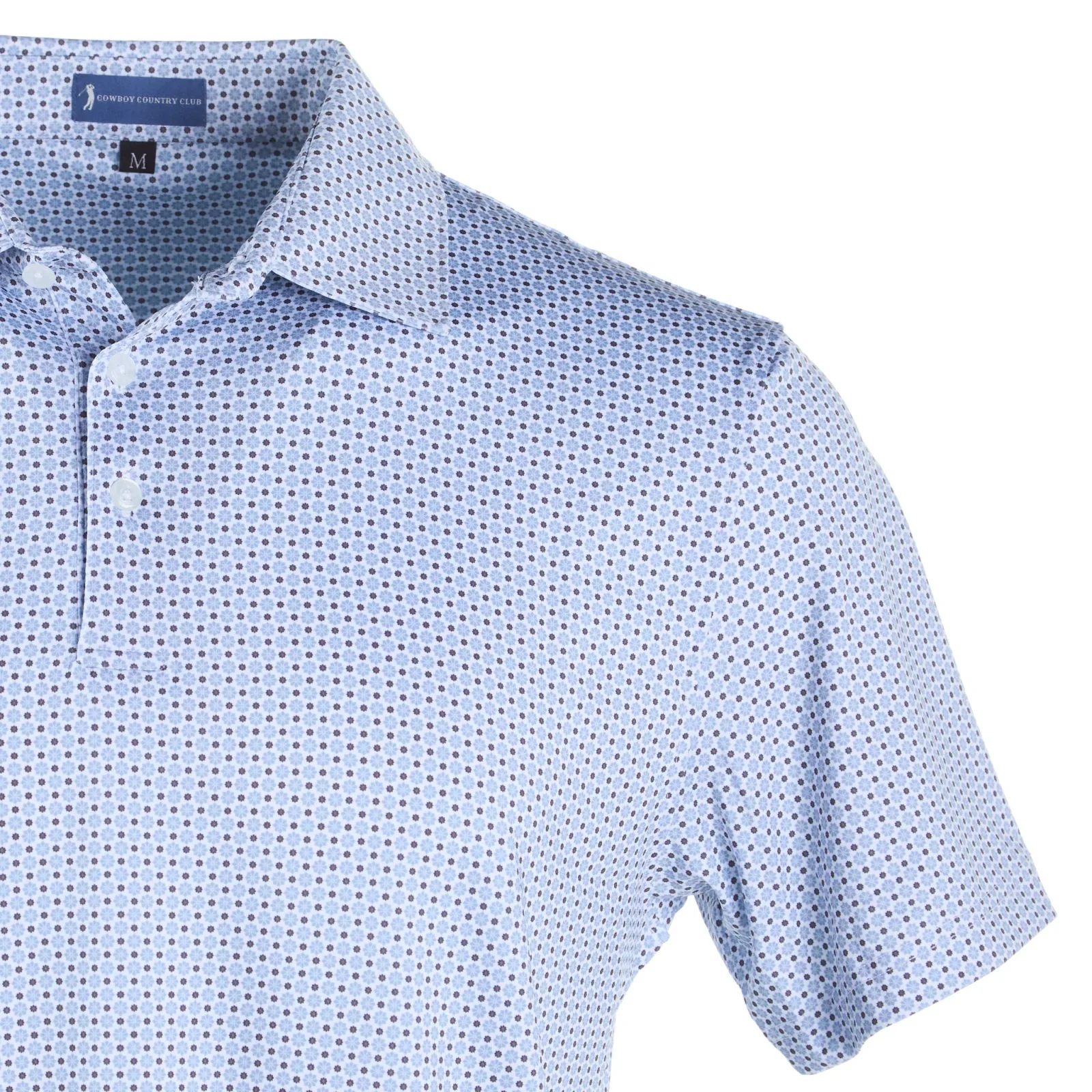 Cowboy Country Club Llc Bluebonnet Print Polo - Image 2