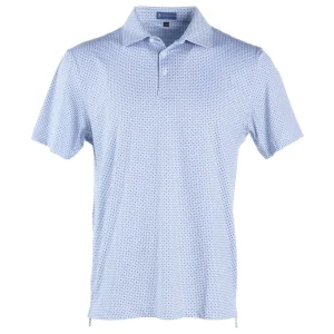 Cowboy Country Club Llc Bluebonnet Print Polo