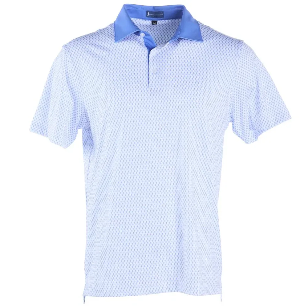 Cowboy Country Club Llc Club Cactus Print Polo