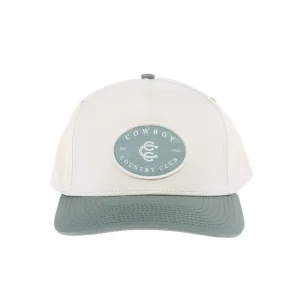 Cowboy Country Club Llc Two Tone Green Patch Cap