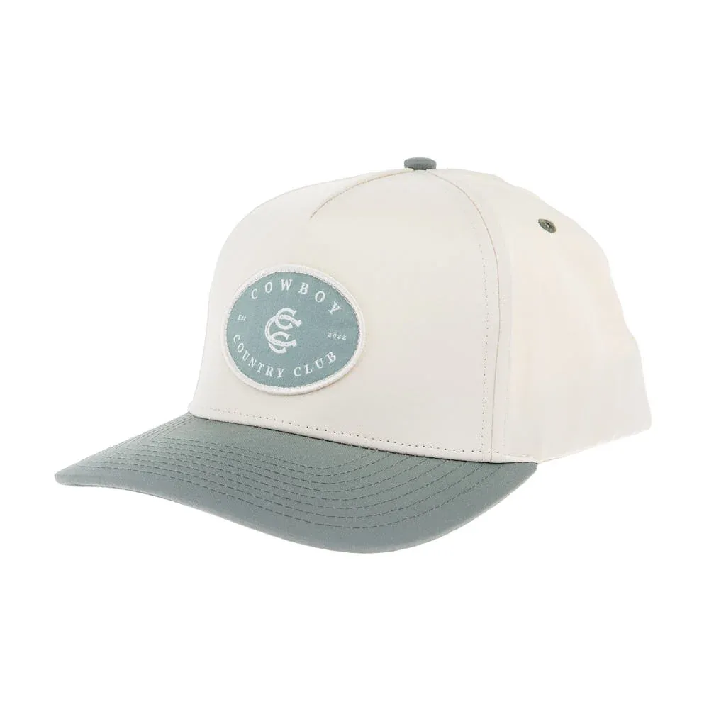 Cowboy Country Club Llc Two Tone Green Patch Cap - Image 2