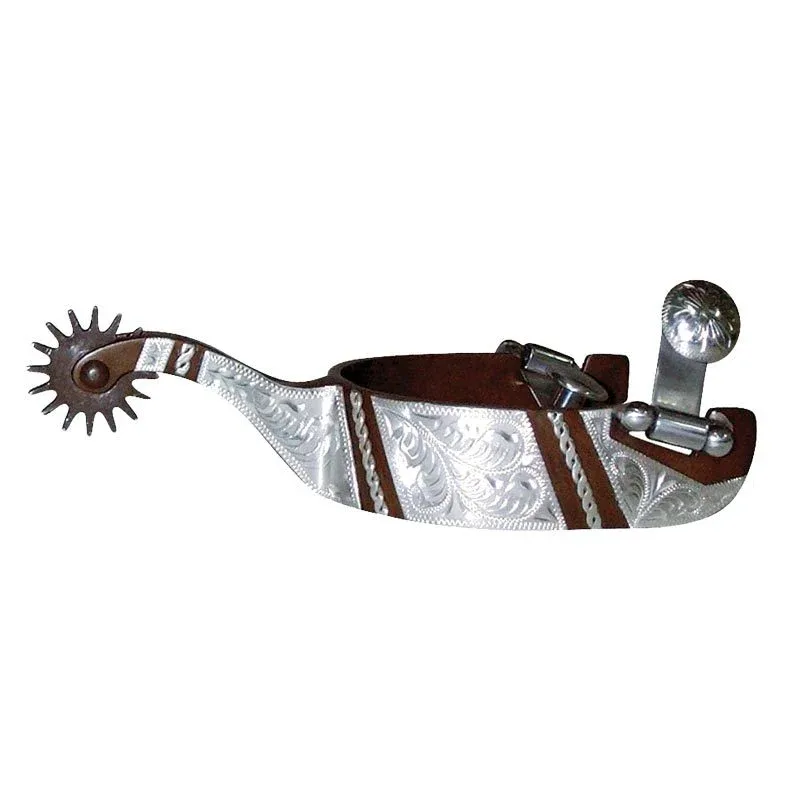 Cowboy Tack Men`s Antique Rock Grinder Spurs