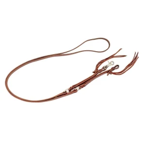 Cowboy Tack Roping Reins Latigo Leather