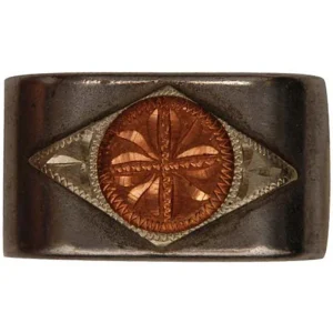 Cowpuncher Engraved Diamond Horn Knot