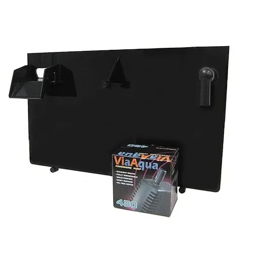 CPR Aquatic AquaFuge 2 Hang-on Refugium, Medium with LED Light Fixture - DELUXE PACKAGE