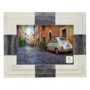 Creative Brands Cream And Blue Bone Frame