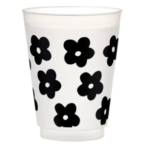 Creative Brands Flower 8 Pack Frosted Cups