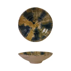 Creative Co-Op Decorative Terra Cotta Bowl