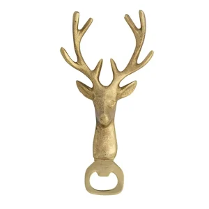 Creative Co-Op Deer Head Bottle Opener