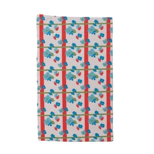 Creative Co-Op Floral Print Micro Tea Towel