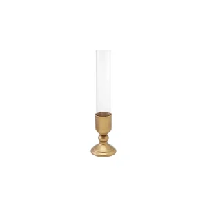 Creative Co-Op Glass and Metal Hurricane