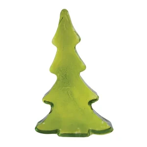 Creative Co-Op Green Recycled Glass Tree