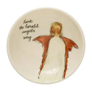 Creative Co-Op Hark The Herald Angels Sing Dish