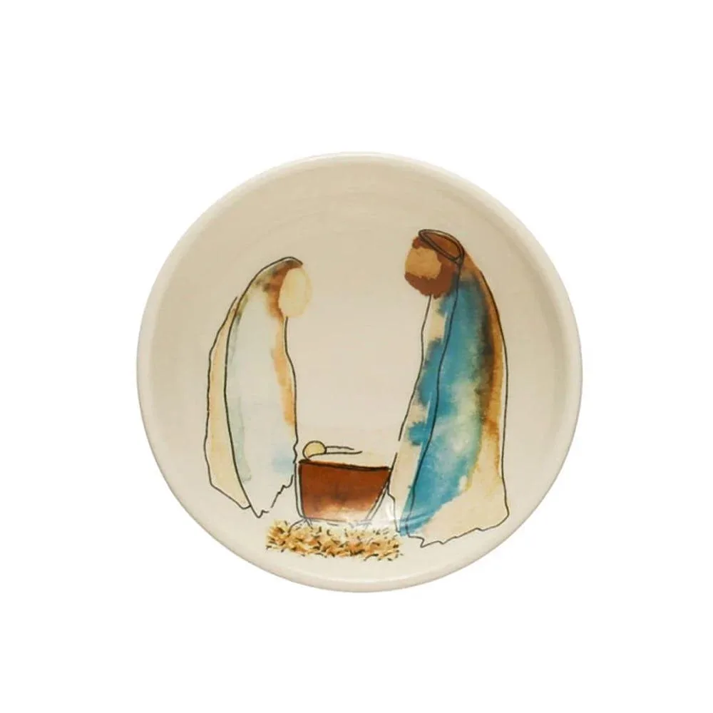 Creative Co-Op Manger Scene Dish