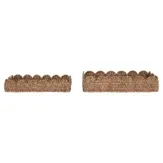 Creative Co-Op Small Braided Bankuan Tray - Image 2