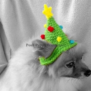 Crochet Christmas Tree Hat
