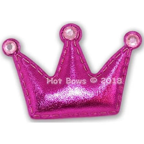 Crown of Fun Hair Bow - Pink