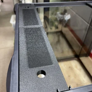 Custom Replacement Top for 18" Zoomed Terrariums – Humidity Retaining with Fly-Proof Ventilation