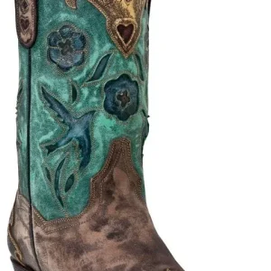 Dan Post Ladies Vintage Bluebird Western Boot